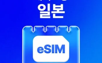 갑성비 추천템 베스트8 이심일본 정리추천